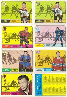1968/69 Topps Hockey High Grade Complete Set (132)